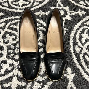 Bally Heeled Loafers